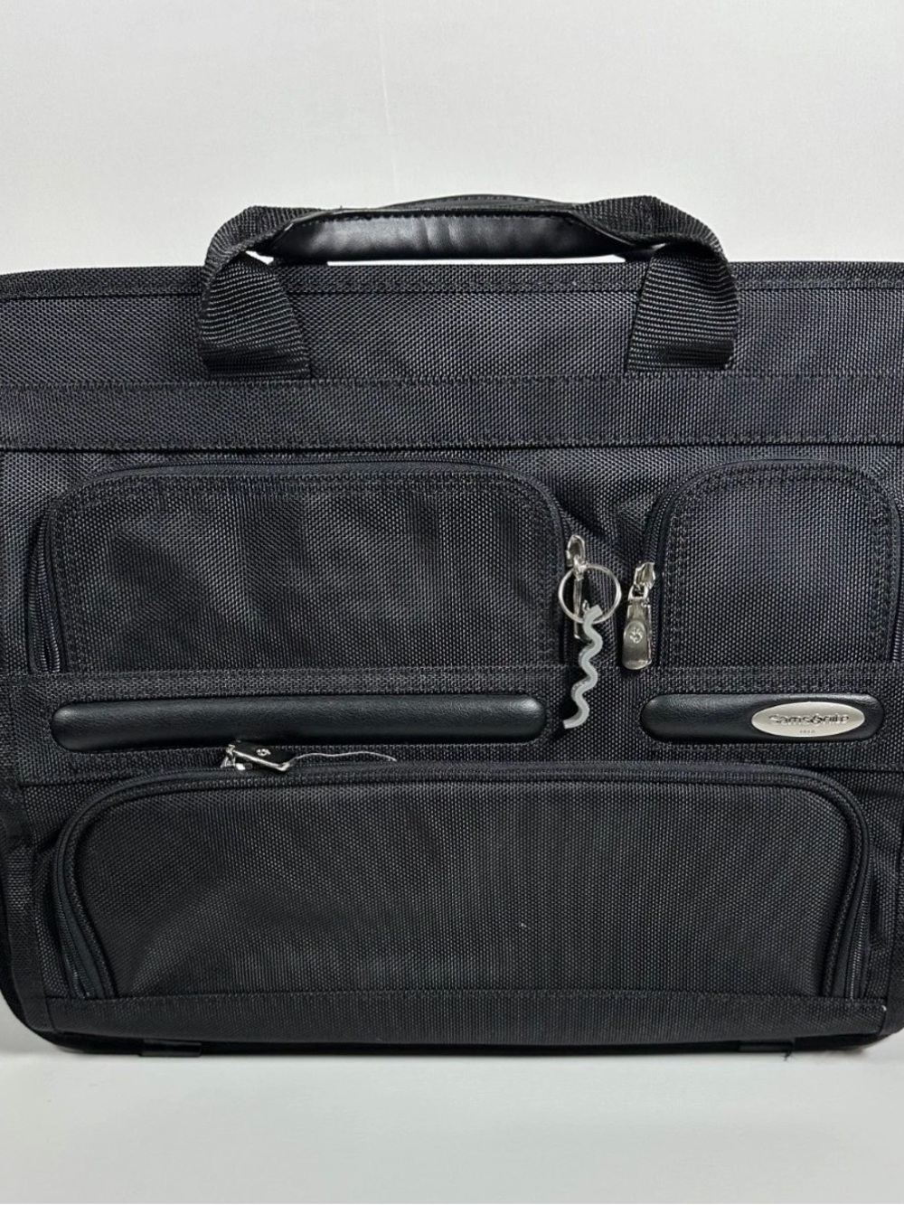 Samsonite Black Laptop/Business-Travel Bag – Multi‑Compartment Organizer